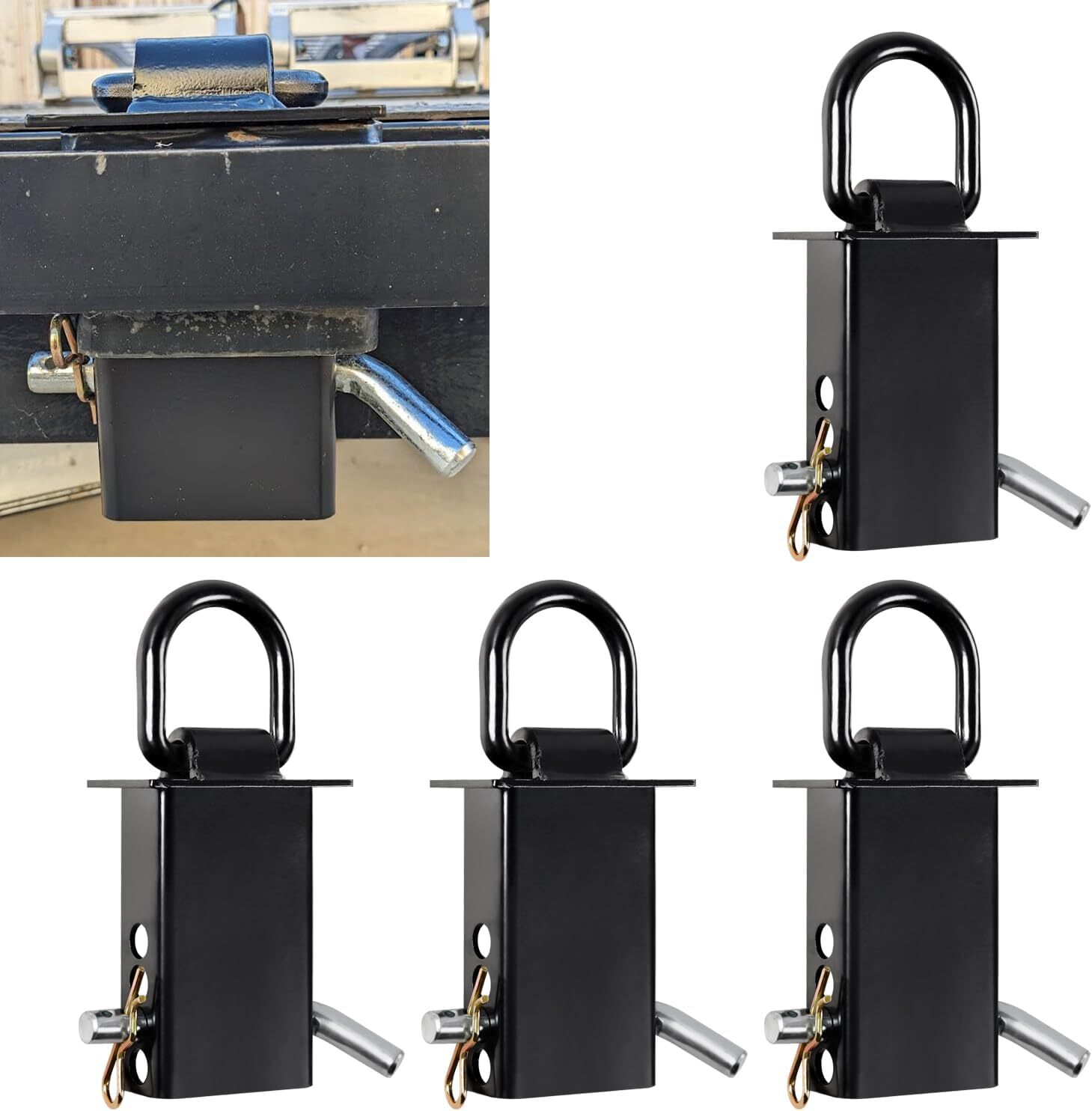 Heavy Duty Stake Pocket D Rings Adjustable 18,000 lbs Stake Pocket D-Ring