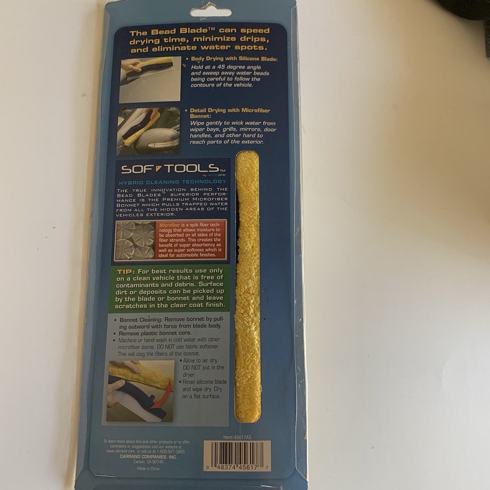 Bead Blade Microfiber Squeegee