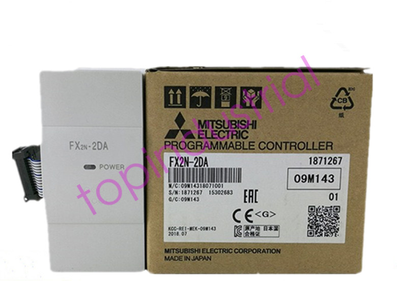 Mitsubishi Expansion Module FX2N-2DA Programmer Controller 2-channel Output