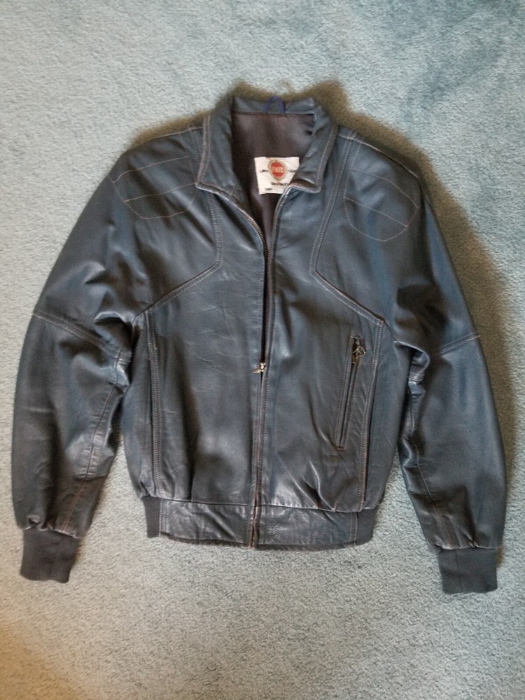 FIAT  ITALIAN  LEATHER  JACKET