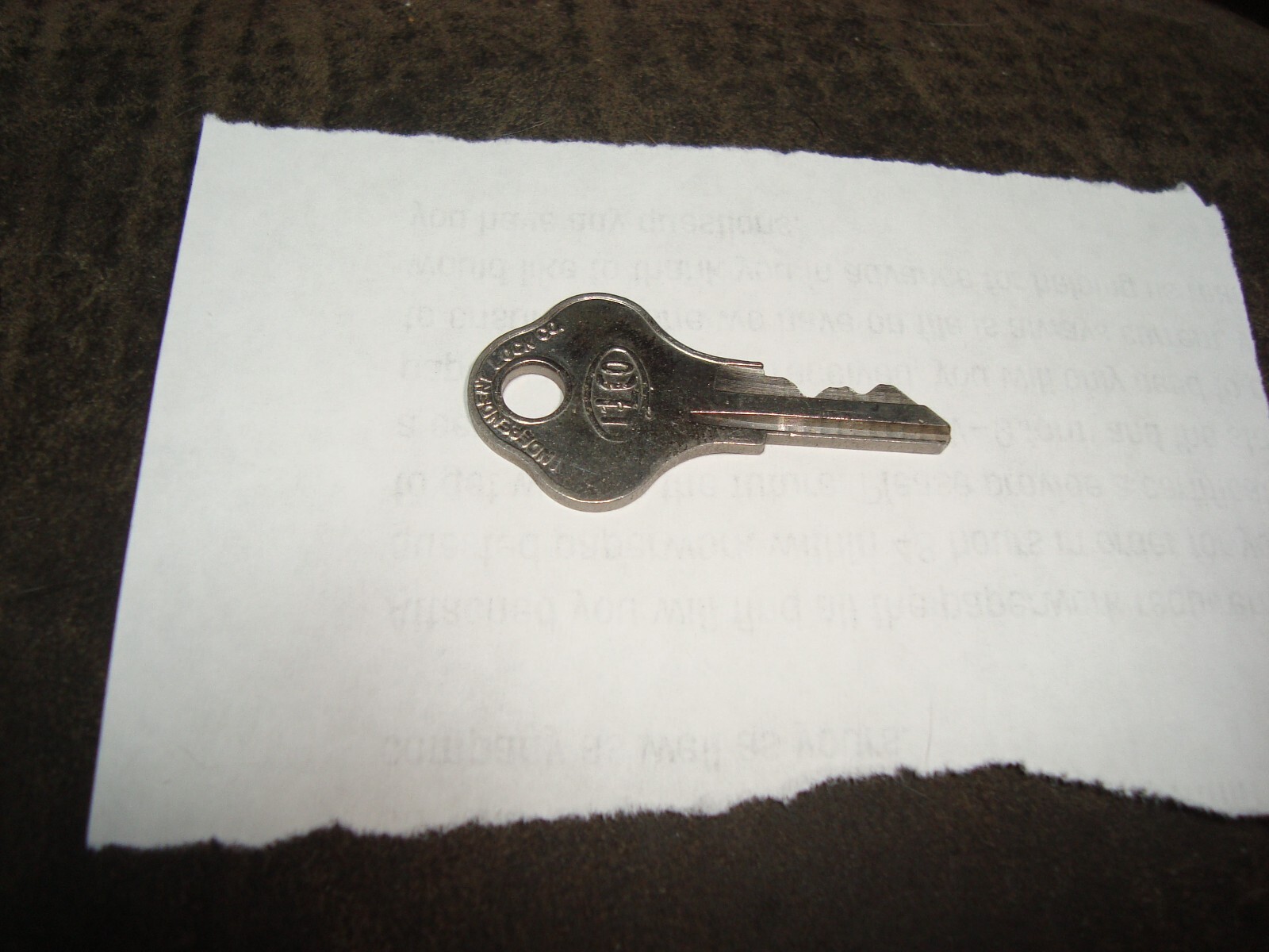 1 Lane Cedar Chest Key for Pre-1987 Chests LC1069 See Description