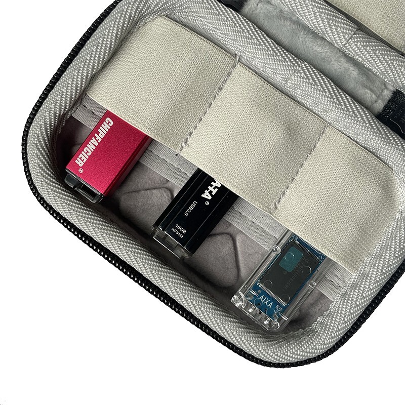 Storage Box Organizer Case For 6 PCS Memory Stick U Disk USB Flash Drive Holder