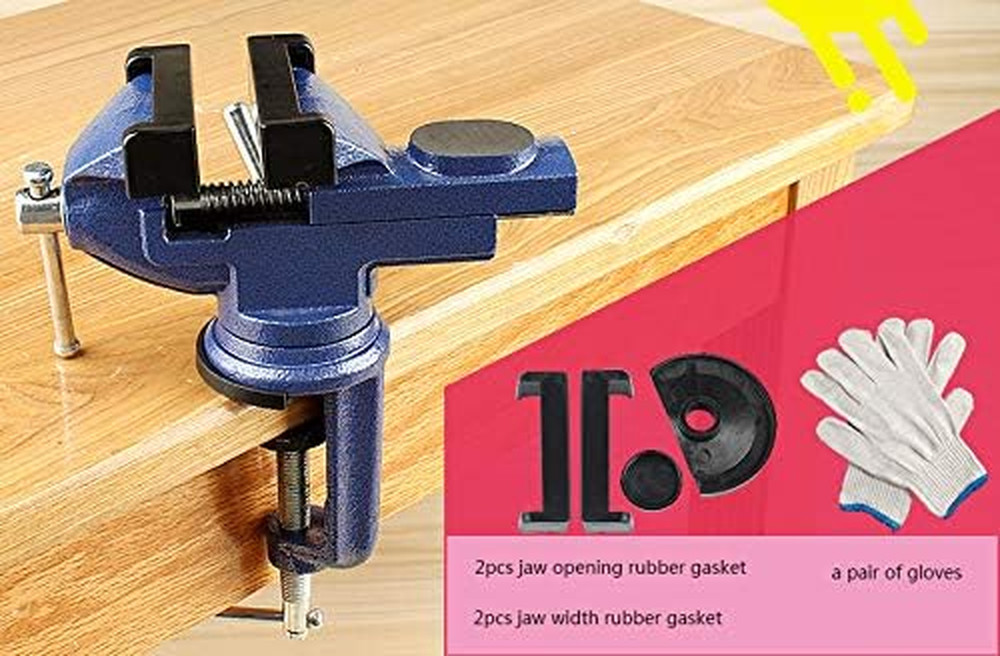 Home Vise Clamp-On Vise，2.5"