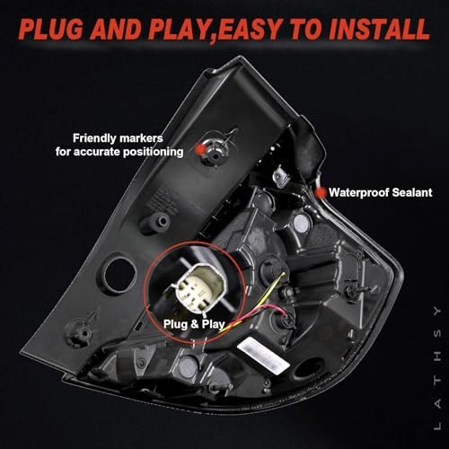 Tail Light Outer Compatible with GMC Terrain 2018 2019 2020 2021 Driver Left