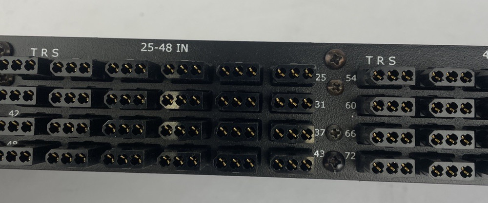 ADC Pro Patch PPP1248-E3-NS Bantam - S Audio High End Patch bay Patchbay U.S.A