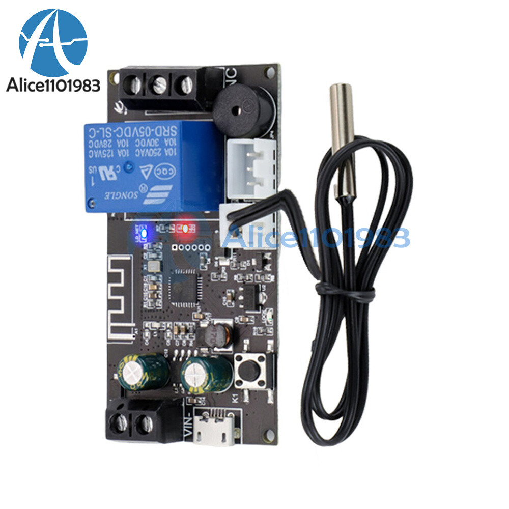 WIFI Remote Thermostat High Precision Temperature Controller Module DC6-30V New