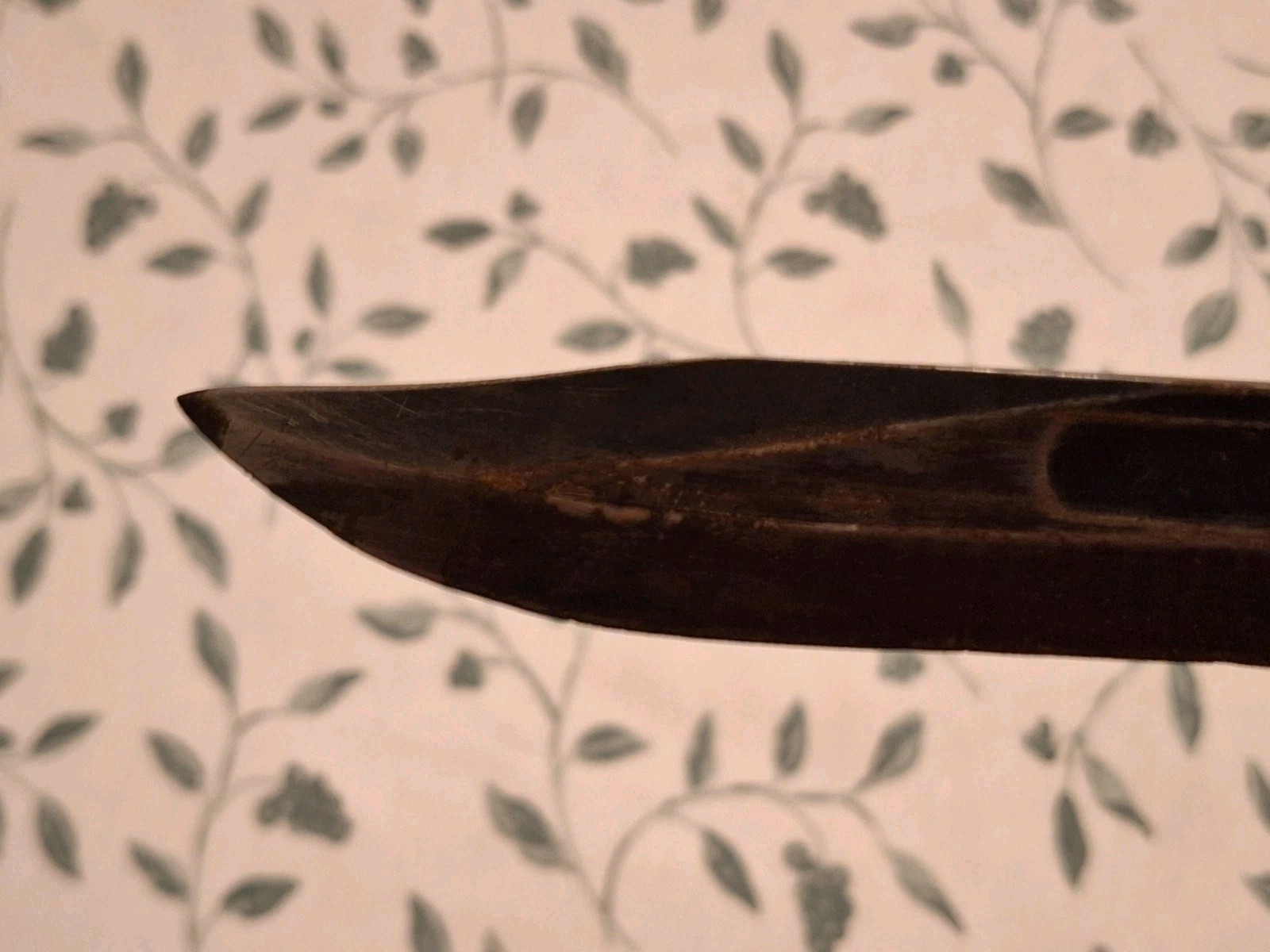 U.S. Navy WWII Era Camillus MKII Fighting Knife With Scabbard Used