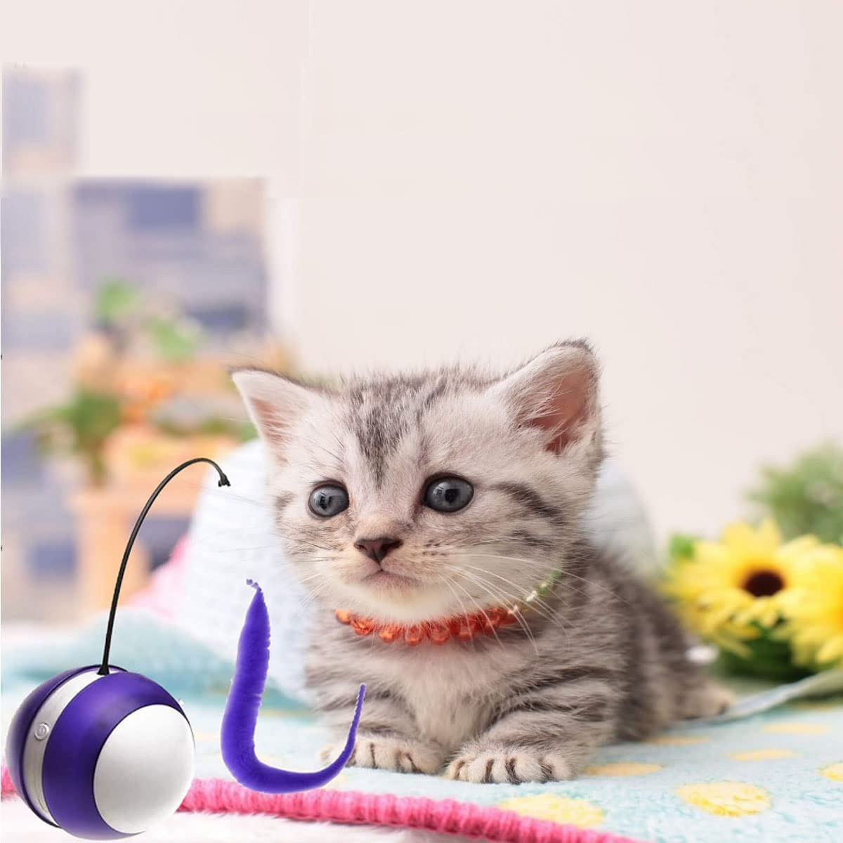 100 Pcs Magic Twisty Worm Wiggly Twisty Fuzzy Worms on a String Magic Worm Toys