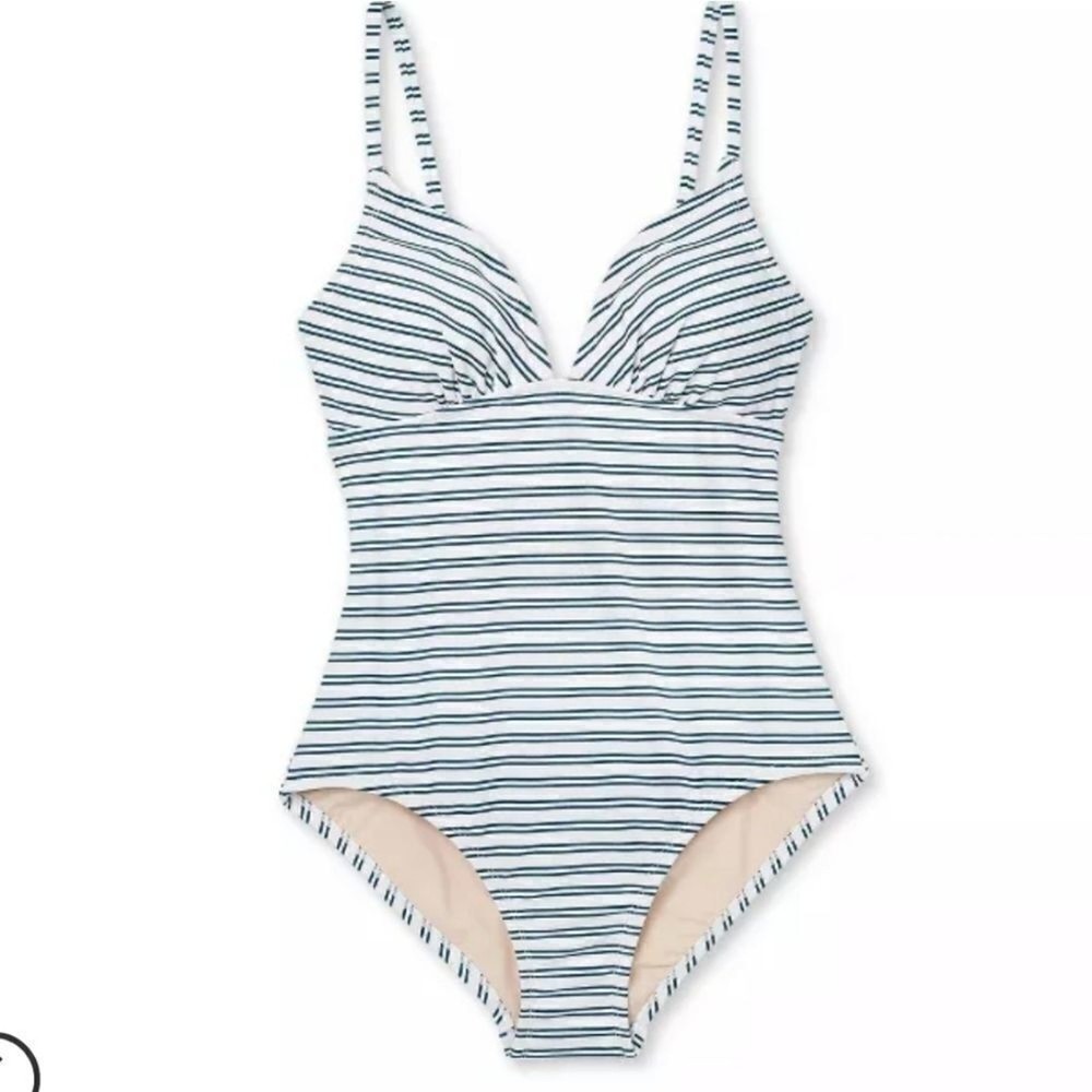 Kona Sol Triangle High Coverage Swimsuit One Piece
