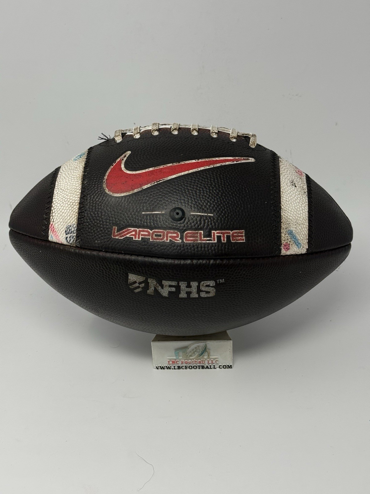 Nike Vapor Elite Leather Football NFHS NCAA Reg Size Footbal Game Prepped