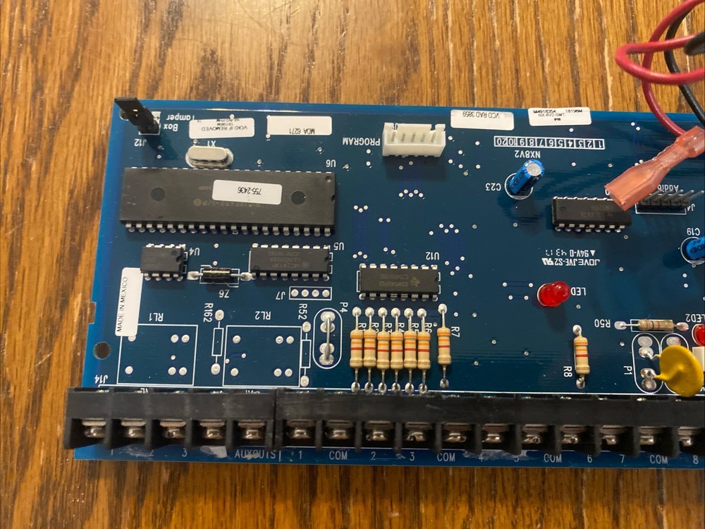 GE Security Interlogix NX-8E Board Only V19