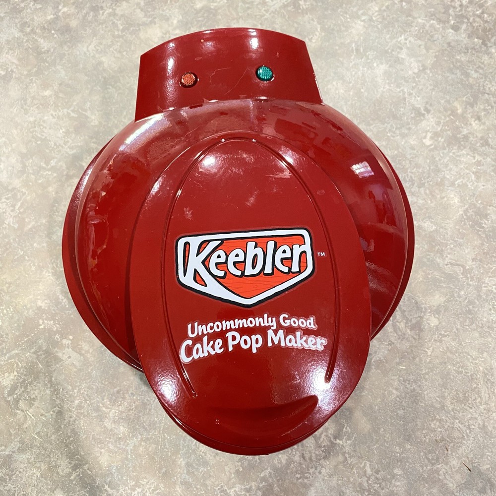 Keebler Cake Pop Maker Non Stick CPM-1K Red