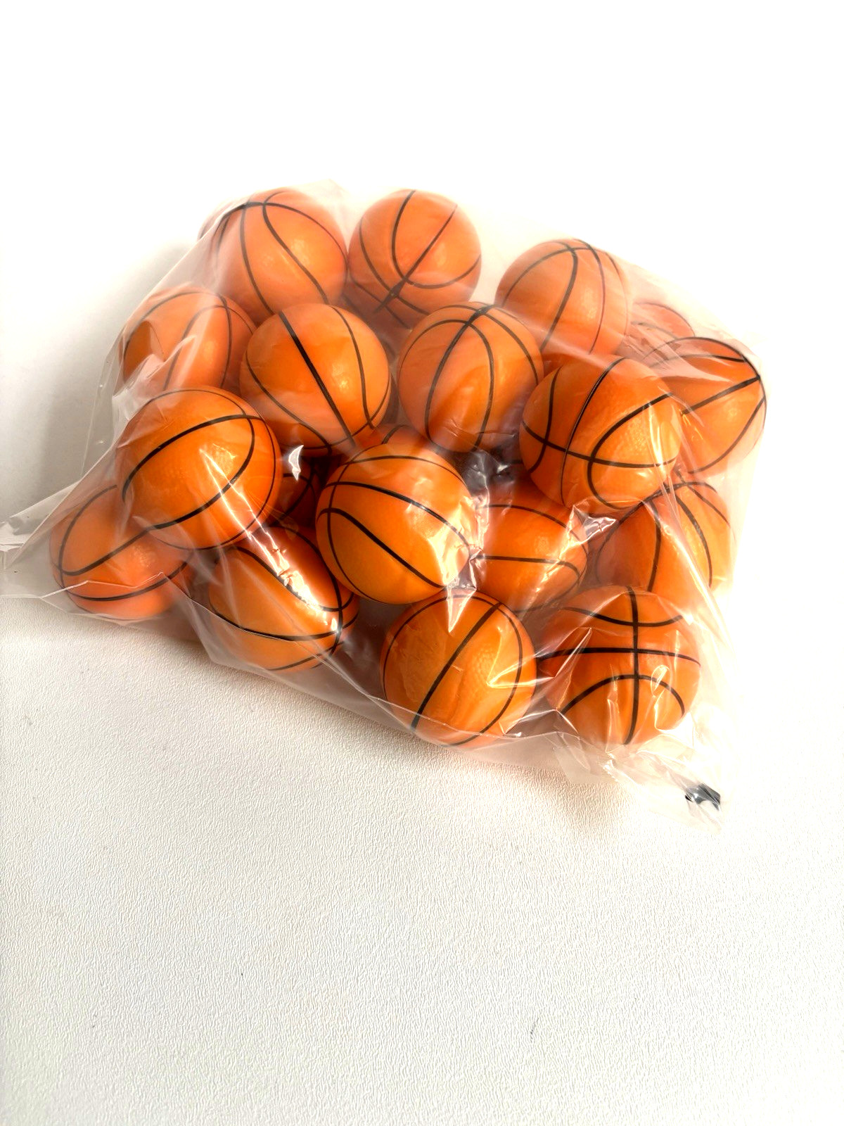 Mini Foam Basketball Squeeze Sports Ball Toys Pack of 24