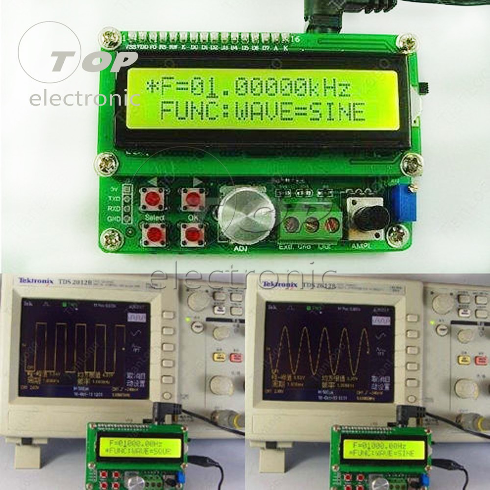 DDS Function Signal Generator Module Custom Arbitrary Waveform Sine Triangle