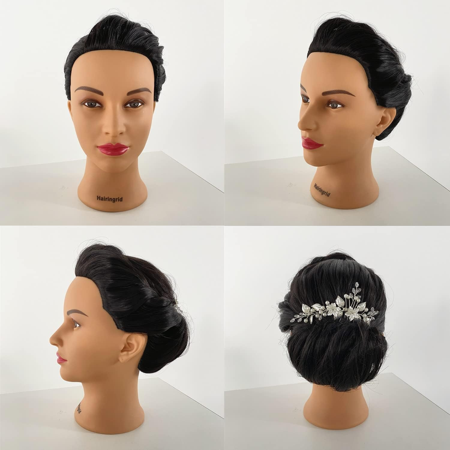 26"-28" Mannequin Head Hair Styling Training Head Manikin Cosmetolog