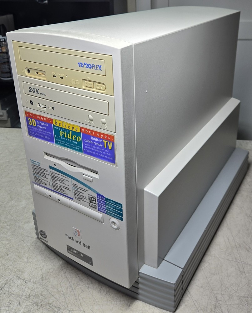Unique Windows 98 Computer Promise HD Controller SCSI CD-ROM Sound Blaster AWE64
