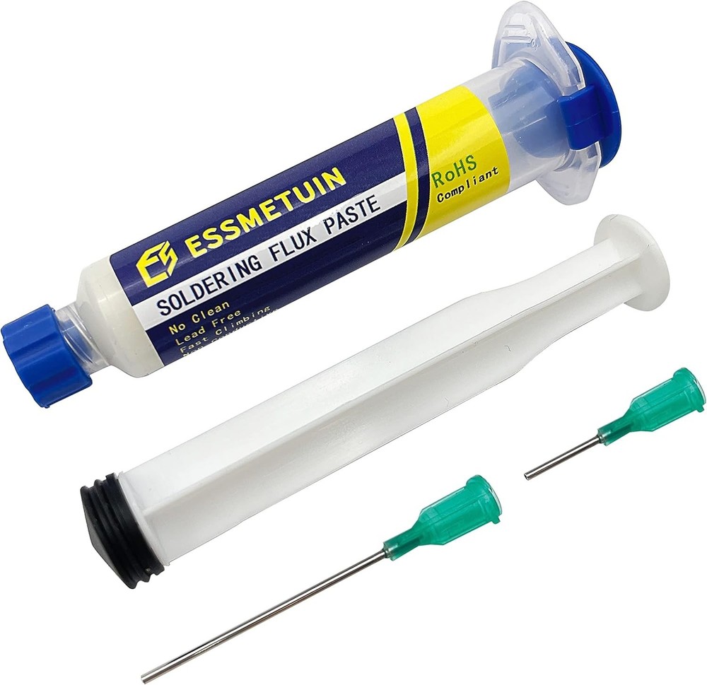 High Activity No Clean Solder Flux Paste - 10cc for Efficient Soldering Projects