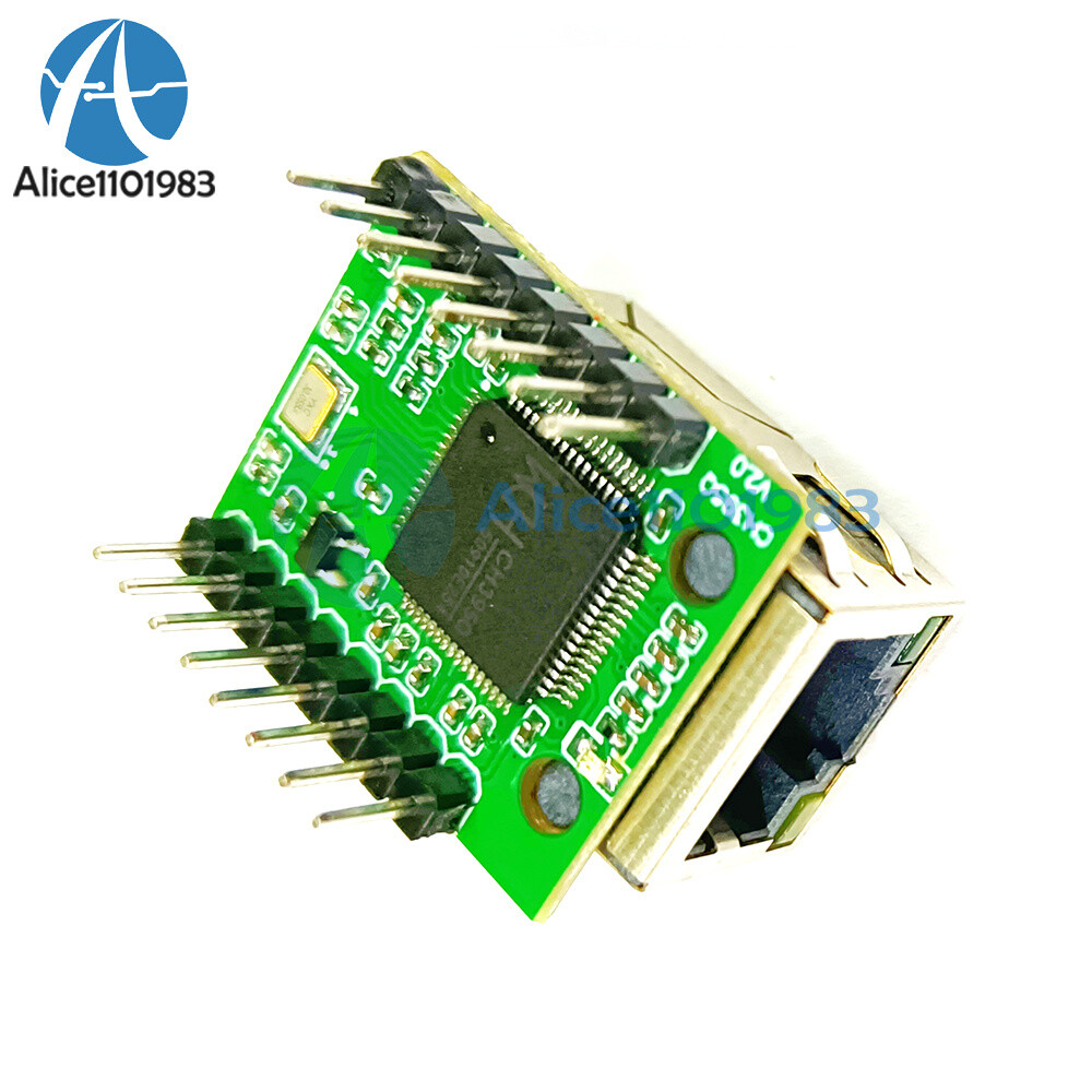 CH395Q Module Hardware TCP/IP Protocol Stack UART Serial Port Transparent
