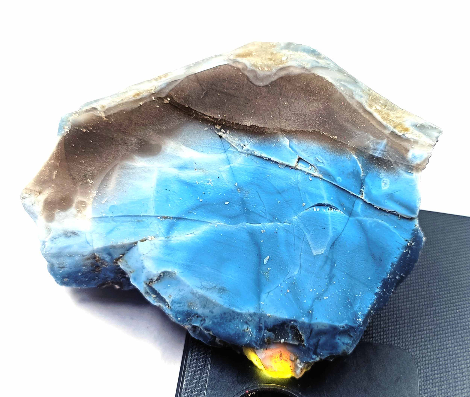 NATURAL EGL CERTIFIED 400 CT AUSTRALIA BLUE OPAL UNCUT ROUGH LOOSE GEMSTONE 25S