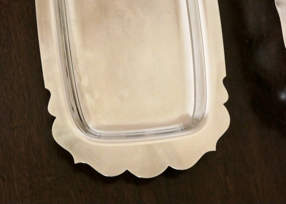 Two Silver Plated Serving Dishes