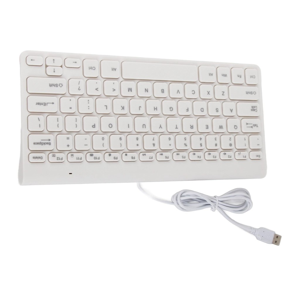 Wired Keyboard and Mouse, Ultra-Thin USB Keyboard Optical Mouse Set ComboFull...