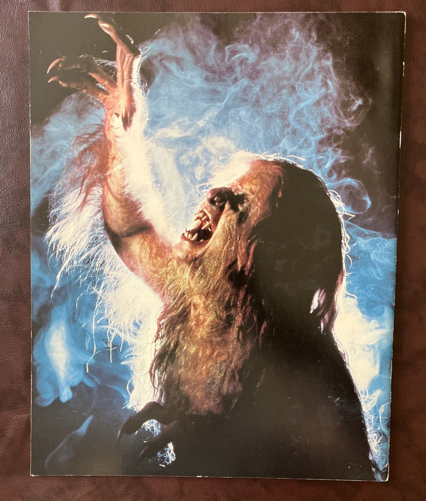 Ozzy Osbourne - Vintage Bark At The Moon 1984 World Tour Concert Program NOS