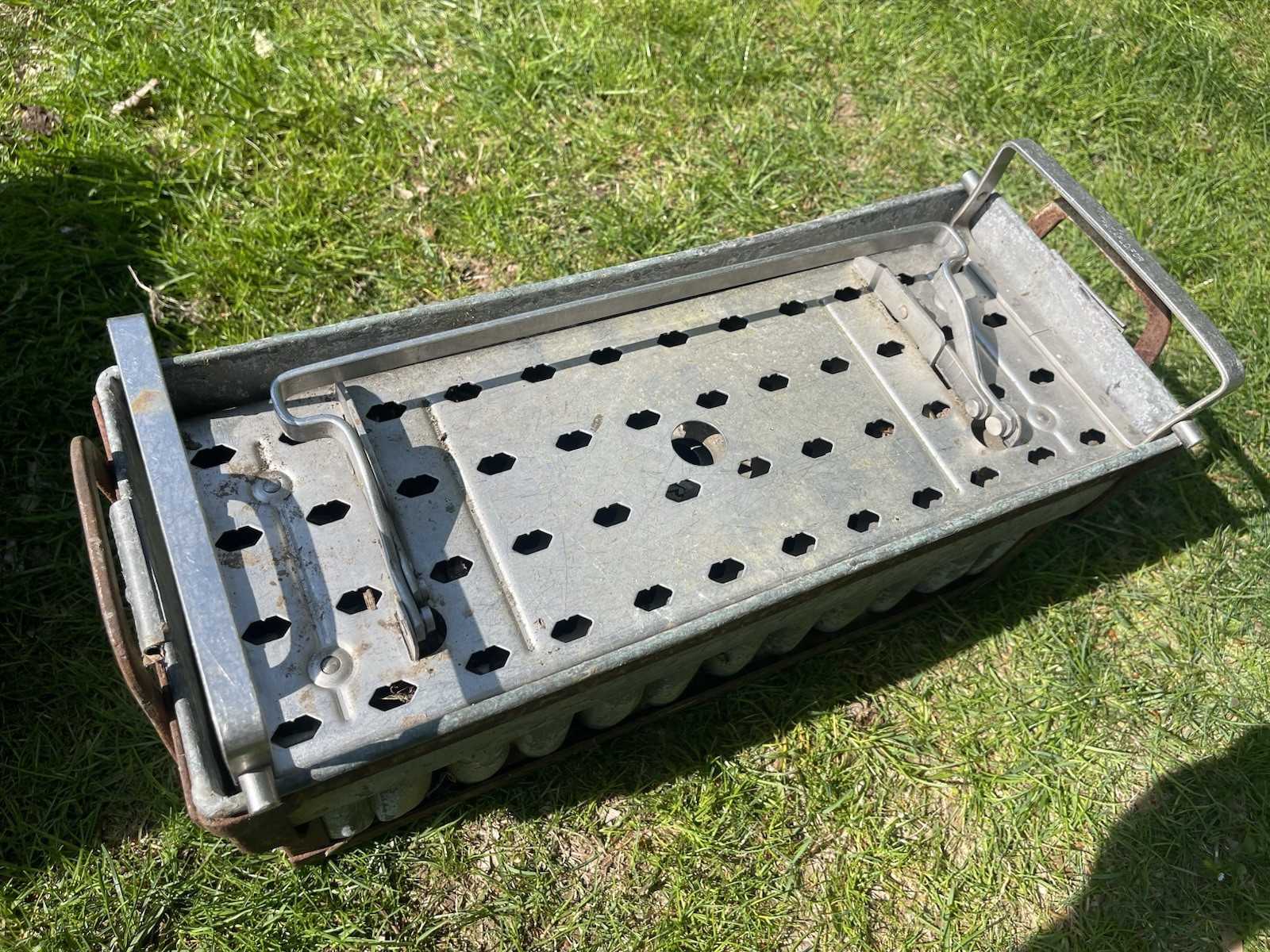 Two Antique Precision Popsicle Molds, 1920s Industrial USA