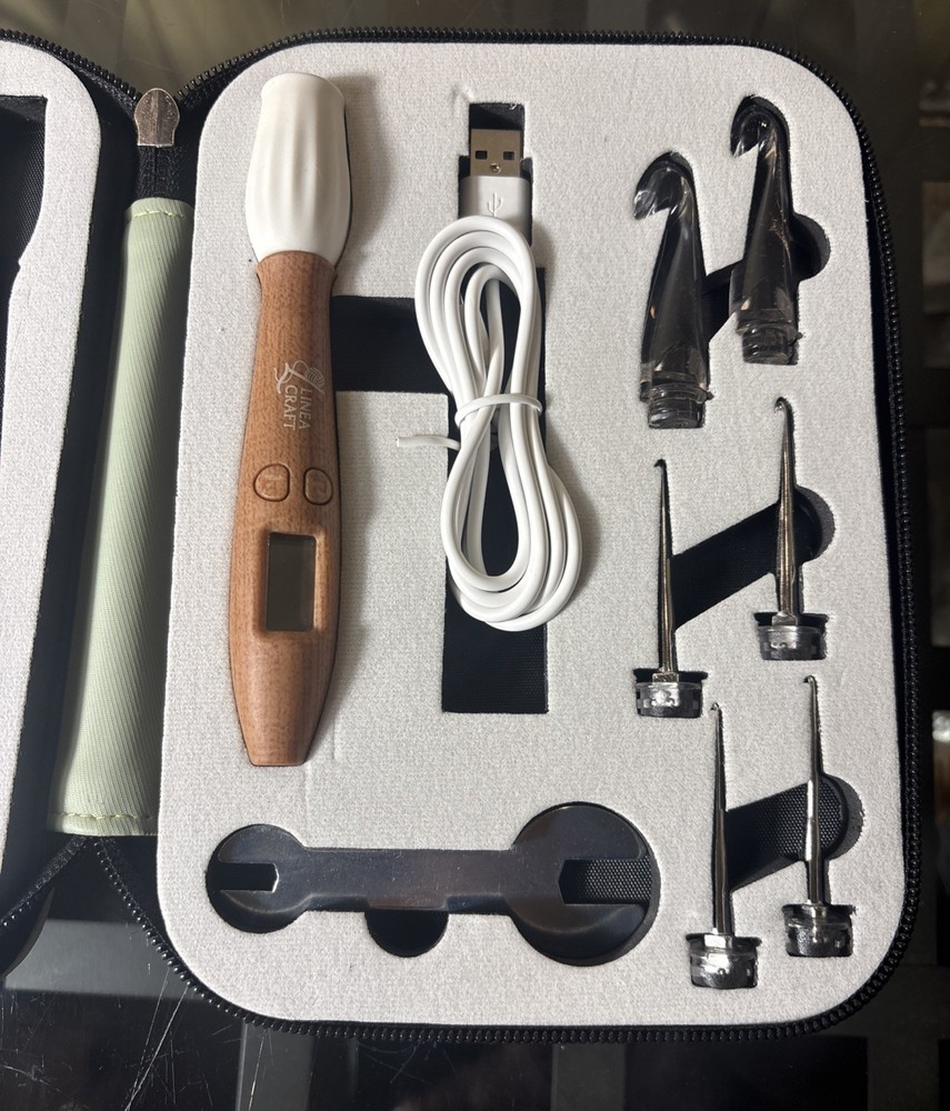 LineaCraft Counting Crochet Hook Set – 18 Sizes Interchangeable H