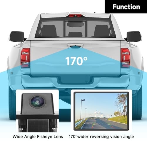 Rear View Back Up Wide Angle Camera Park Assist Reverse Camera - Compatible