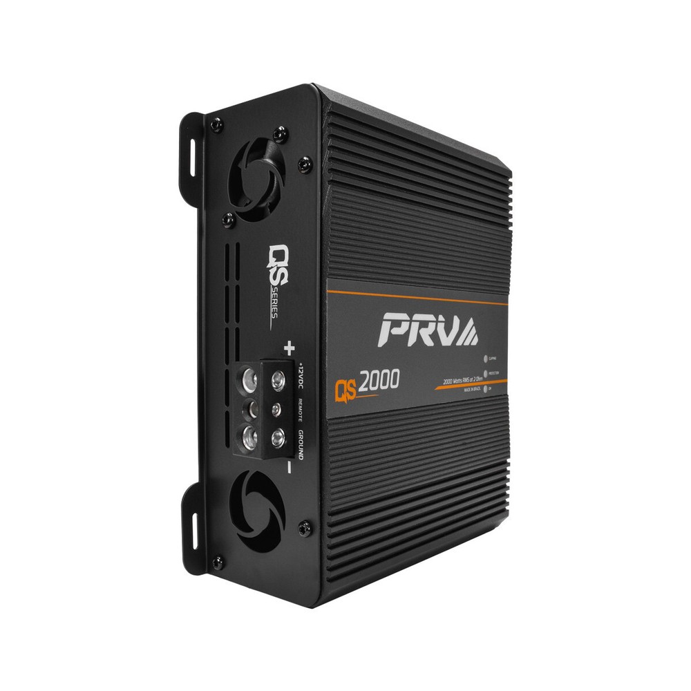 PRV Audio QS2000 2 Ohms Full Range Digital Car Amplifier 2000 Watts Compact 2k