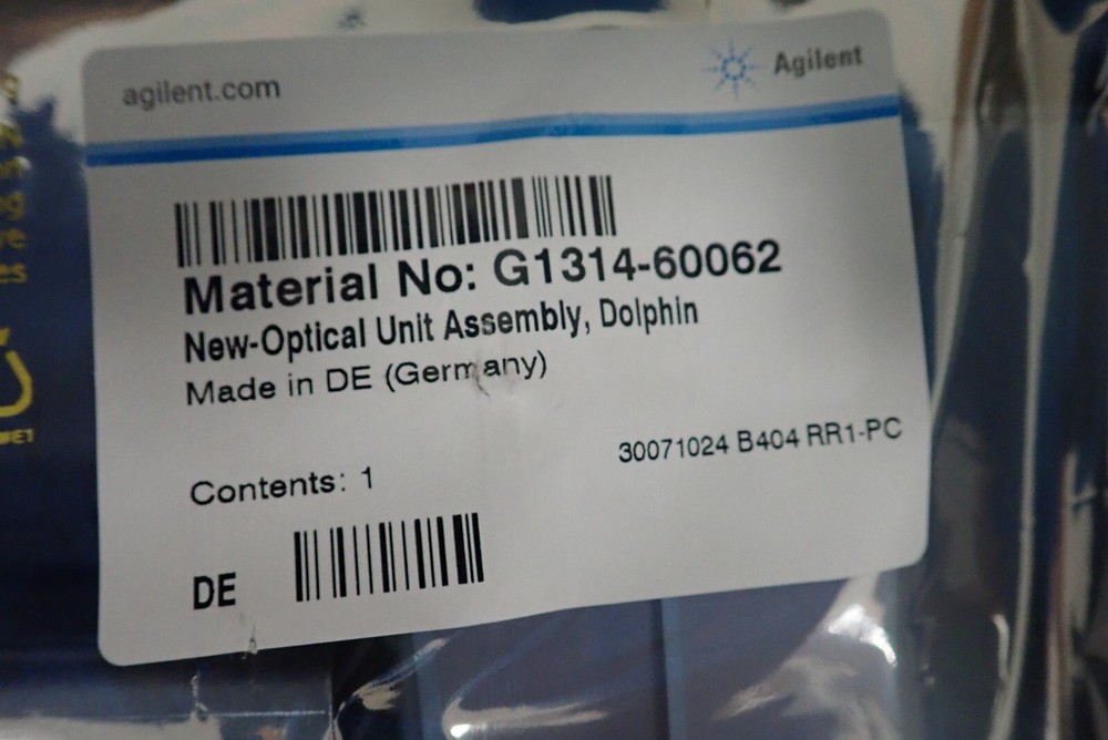 Agilent Technologies G1314-60062 Dolphin Optical Unit Assembly