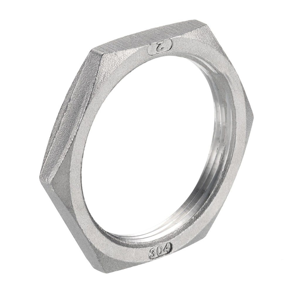 Cast Pipe Fitting Hex Locknut Nut g 2" Female Thread (DN50)