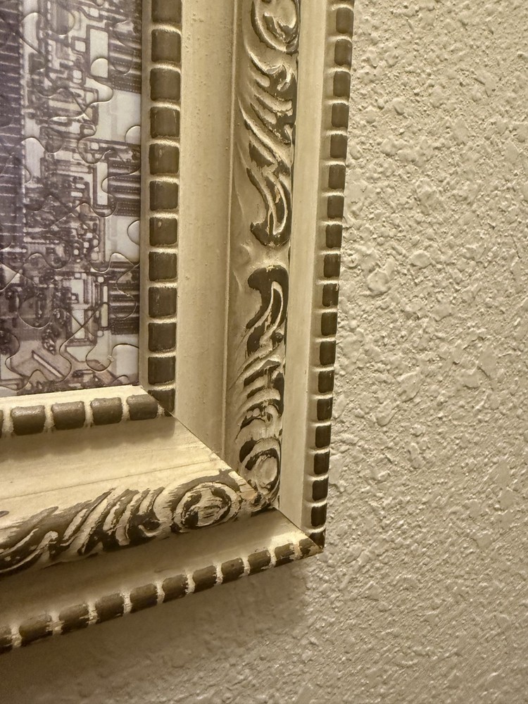 The Intel 8086 Framed Puzzle- An 8-bit Microprocessor Wall Art