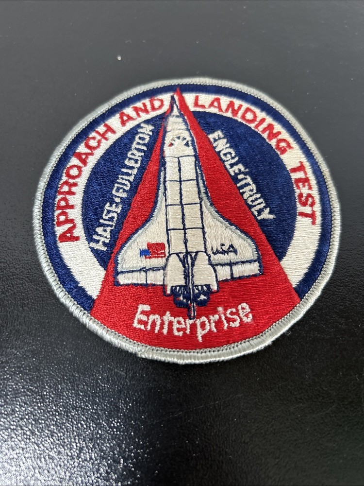 APPROACH AND LANDING TEST Patch Enterprise Space Shuttle