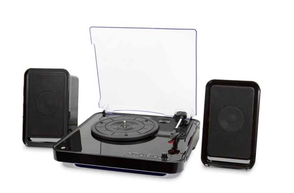 iLive Wireless Turntable Model ITTB757B Bluetooth with Speakers