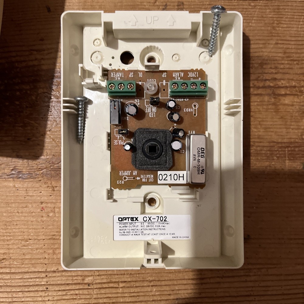 Optex Long Range Motion Detector CX-702 Tested & Working