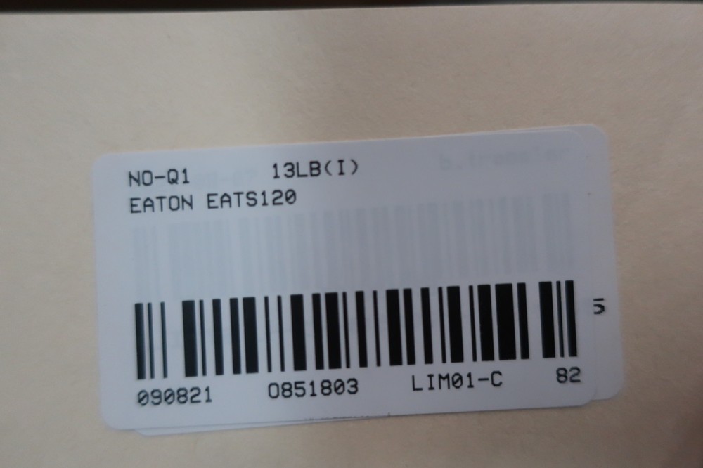 Eaton EATS120 Rack Power Distribution Unit