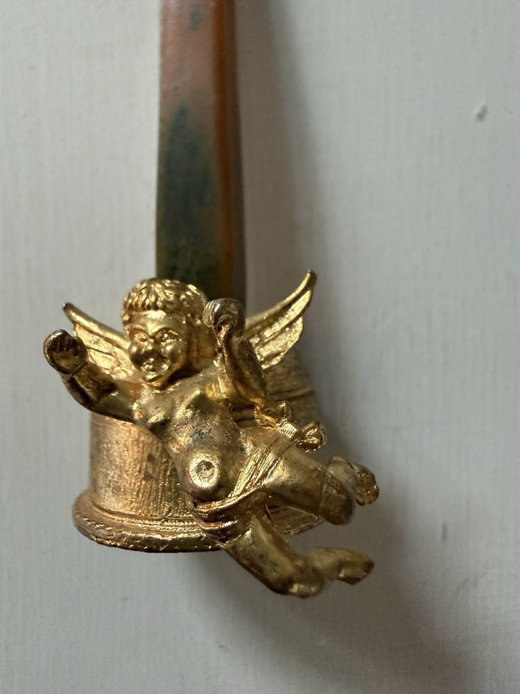 Vintage Bakelite Cherub Ring Holder