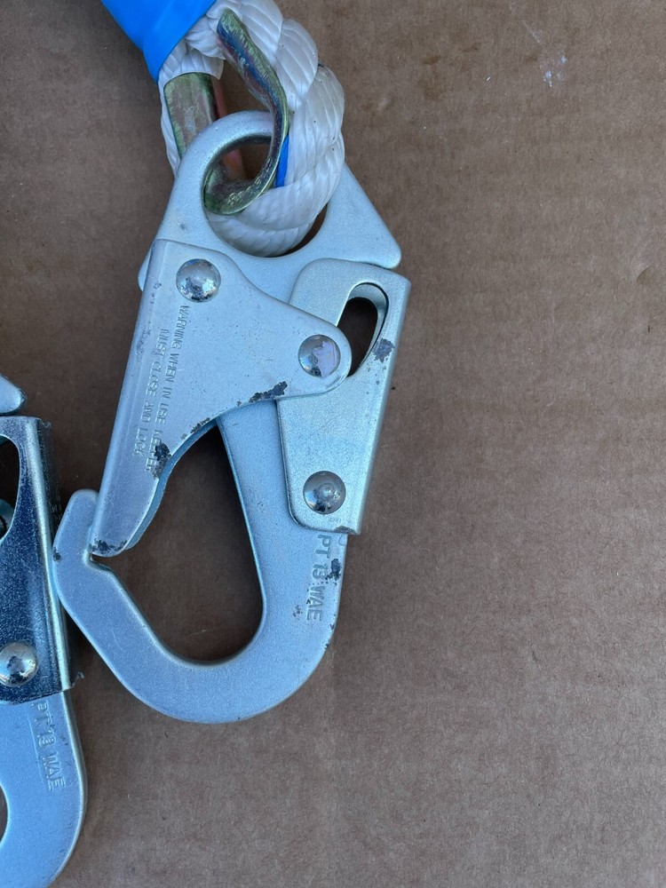 Falltech Fall Protaction 4' Positioning Rope Restraint Lanyard #8154