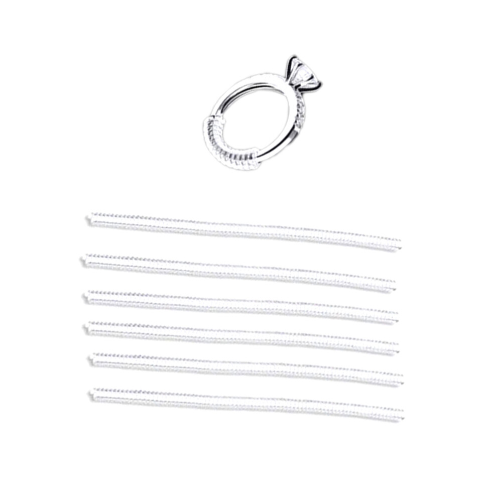 6PCS invisible ring size adjuster Finger Ring Adjuster Guard Ring Size Reducer