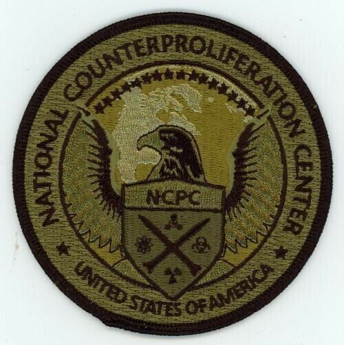NATIONAL COUNTERTPROLIFERATION CENTER SUBDUED NICE SHOULDER PATCH SHERIFF