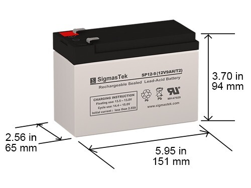 APC Back-UPS 600 BN600 UPS Battery (Replacement)