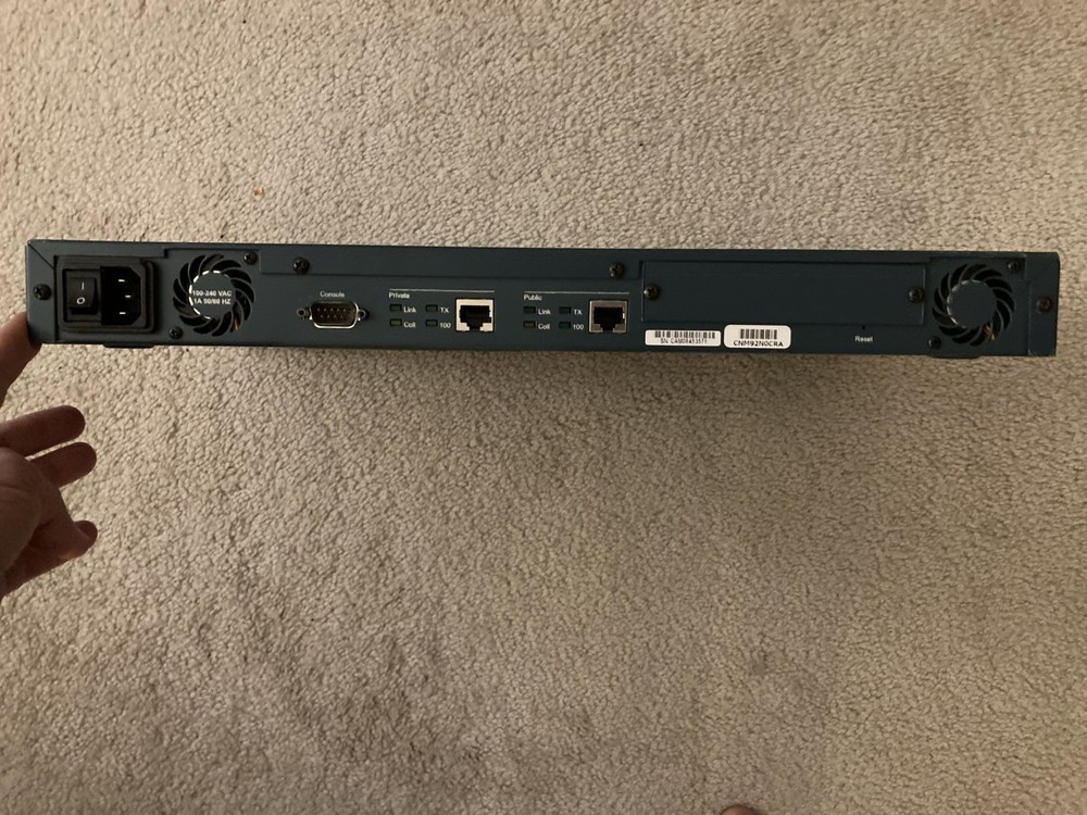 Cisco Concentrator VPN Appliance - CVPN 3005-E/FE