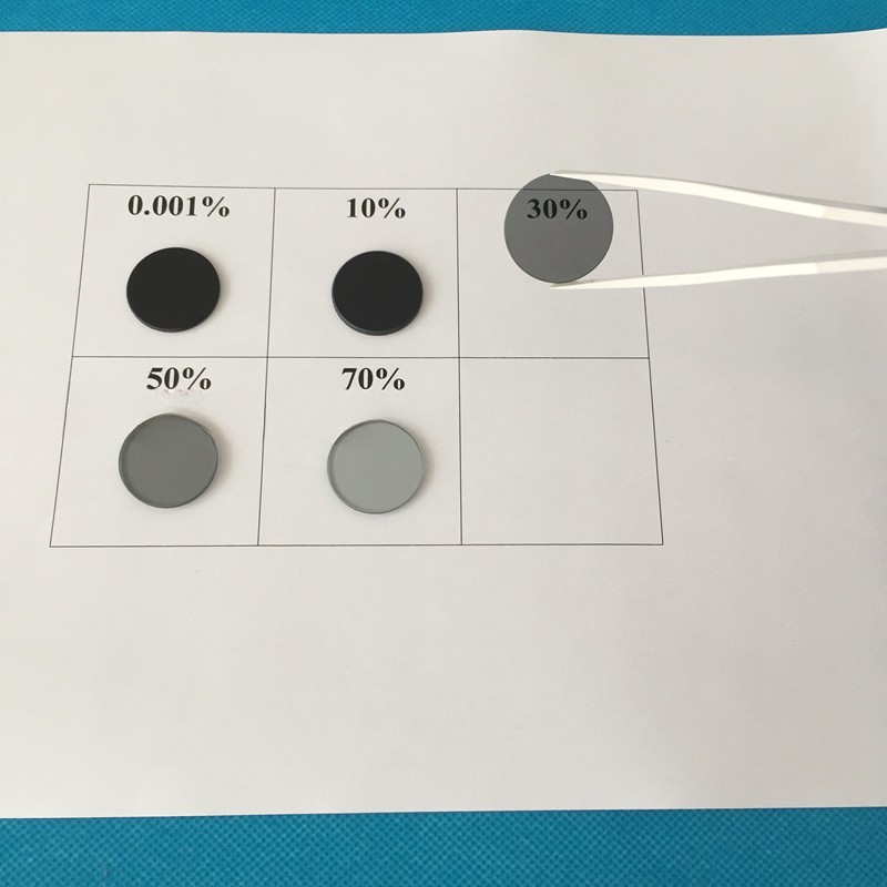 Neutral density filter, neutral gray glass optical filter diameter 24mm