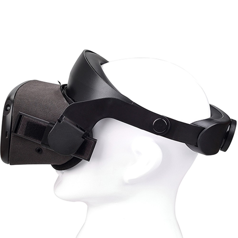 Adjustable Headband Head Strap with Headphone for /// Quest VR Headset HYA