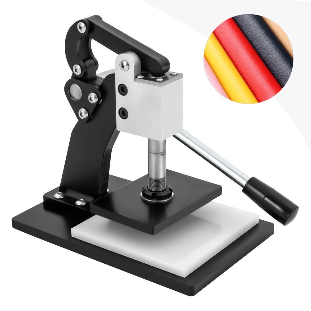 Leather Die Cutting Sampling Machine Hand Manual Press Punching Machine Tool