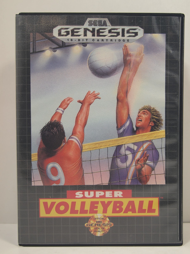 Super Volleyball Case (SEGA Genesis) Authentic BOX ONLY