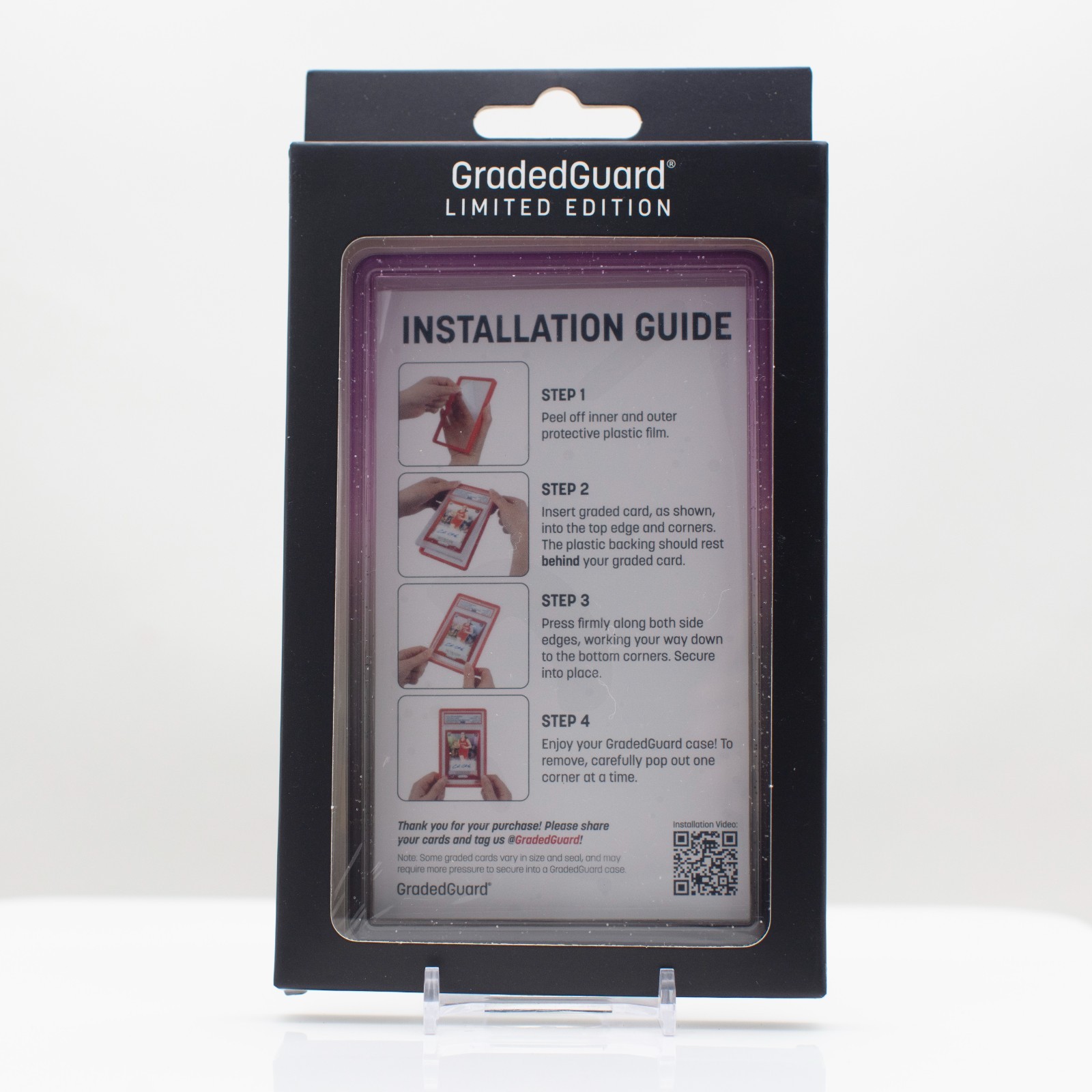 GradedGuard PSA Graded Card Case Guard Protector ULTRAVIOLET Limited Edition