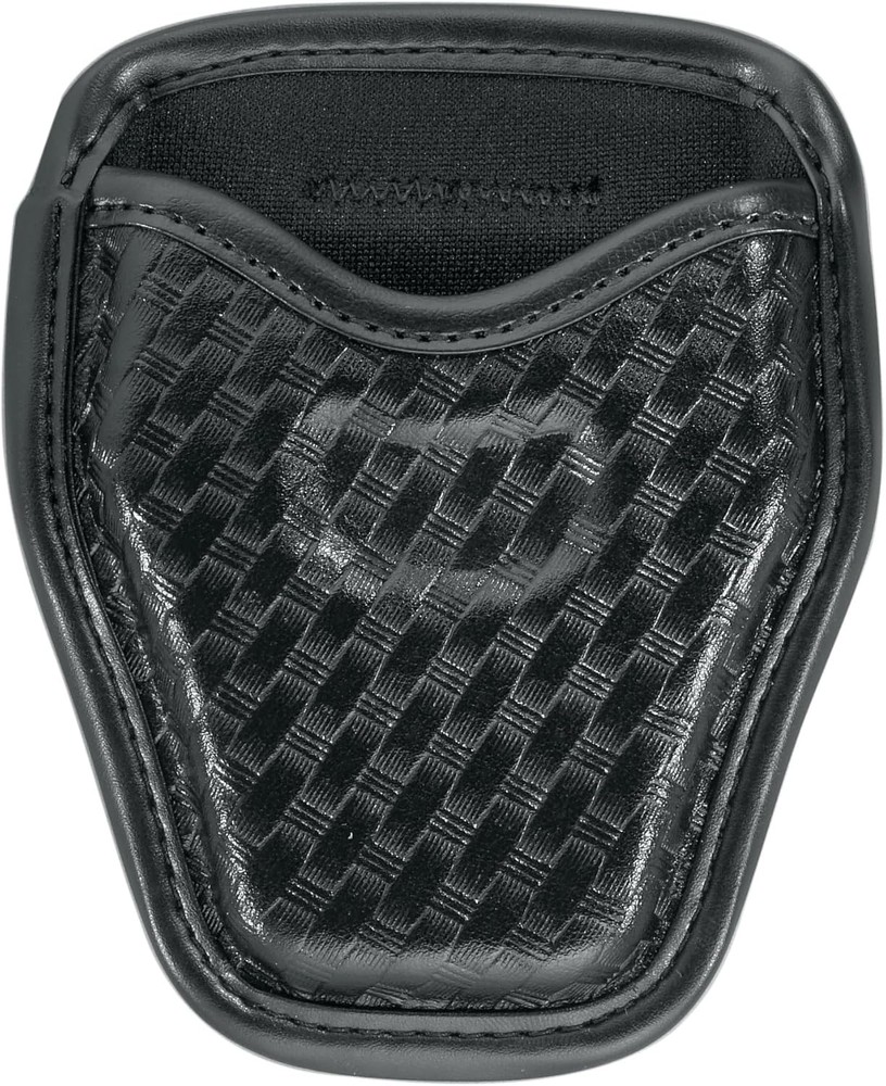 Open Top Handcuff Case - 2 Pockets for Standard Handcuffs, Lightweight