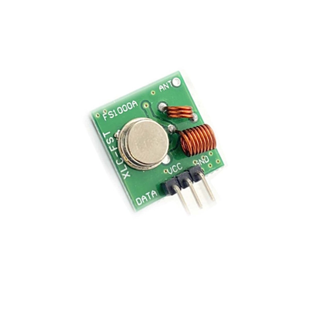 5pcs 433M Transmitter + Receiver Kit High Frequency Super Regenerative Transc...